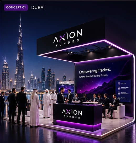 Axion exhibition concept in Dubai, UAE