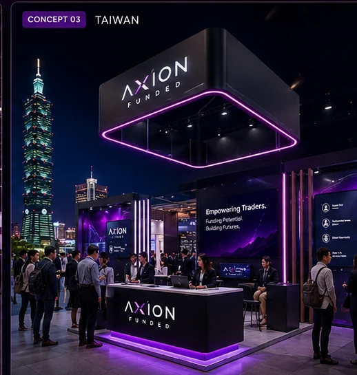 Axion exhibition concept in Taipei, Taiwan