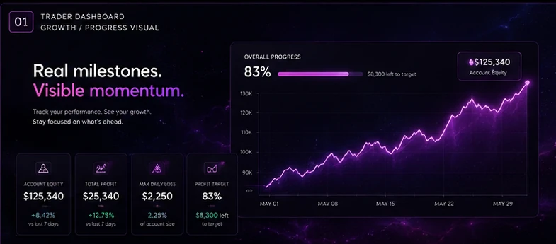 Trader progression Axion concept